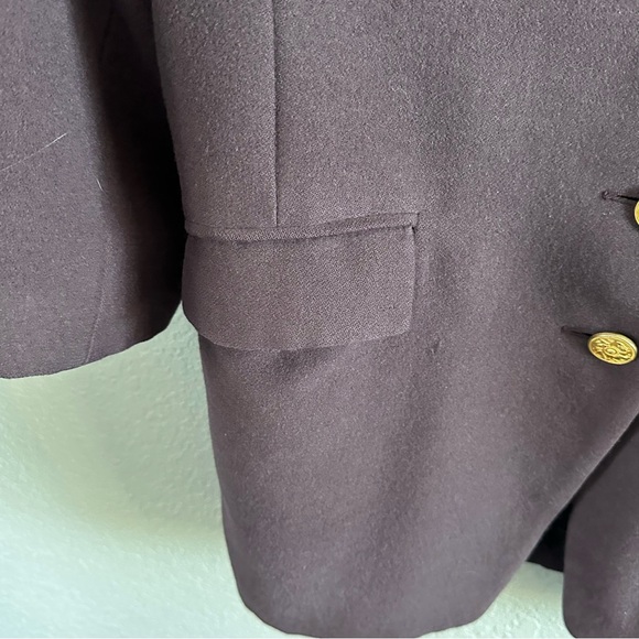 Salvatore Ferragamo Alpaca Wool Long Blazer Coat Made in Italy IT 42 US Size S - Picture 15 of 15